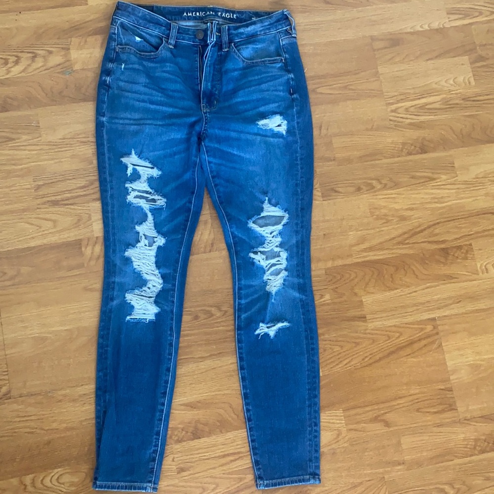 American eagle super high rise jegging